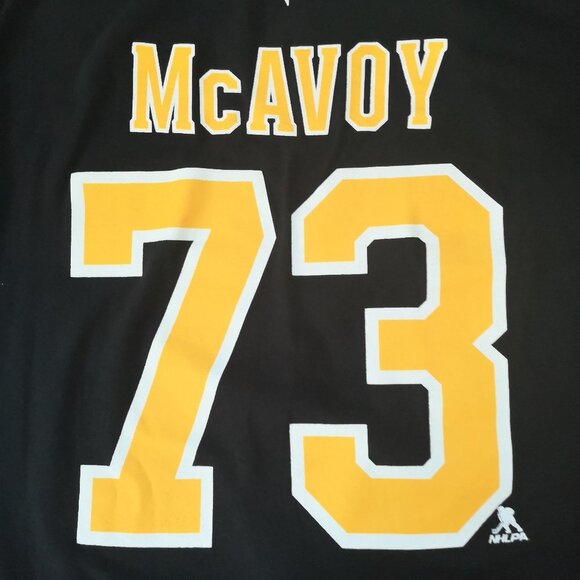Fanatics Boston Bruins #73 McAvoy Ladies Short Sleeves T-shirt - Picture 5 of 6